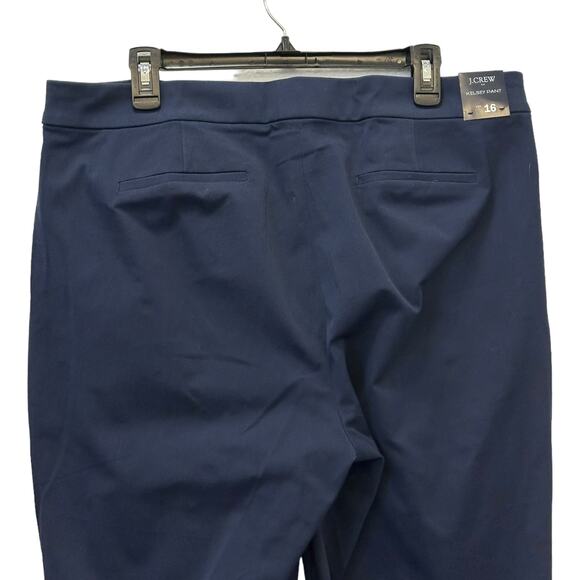 J.crew Factory Kelsey flare pant in Navy BG357 Size 16 $98 - Picture 7 of 10